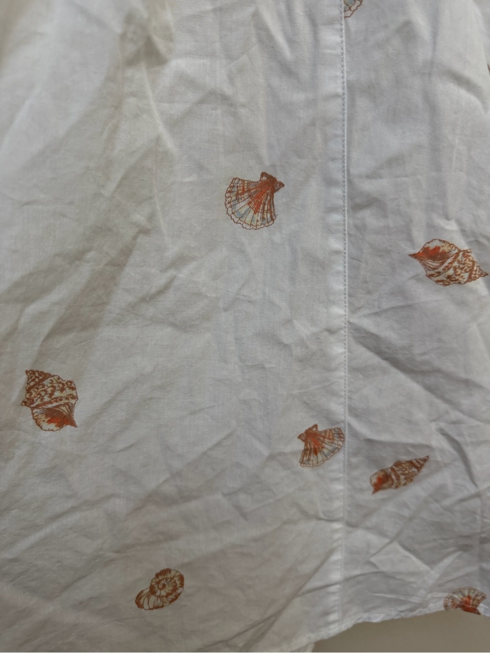 NWT Free People -Front Blouse with Shell Motif - Picture 7 of 7
